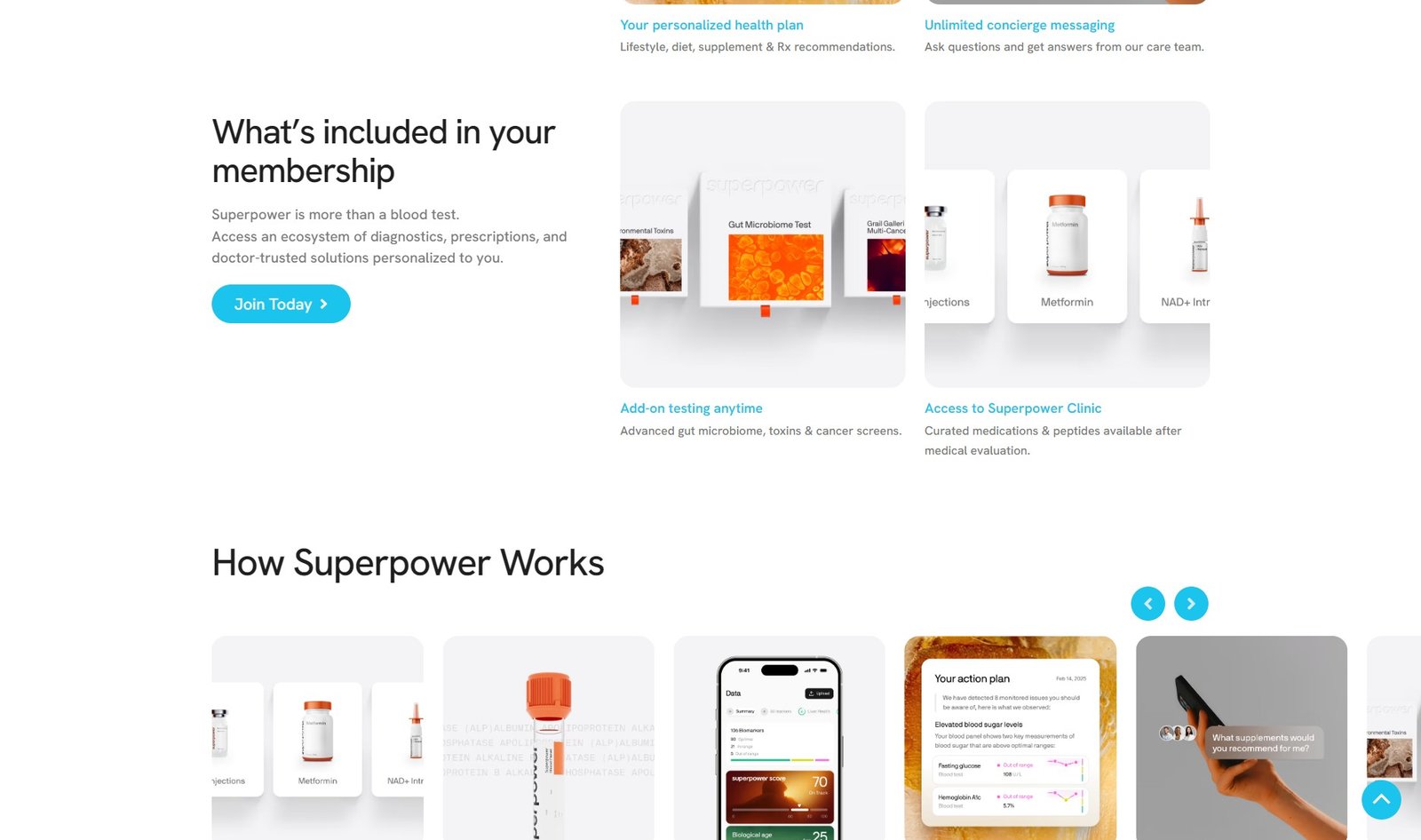Vista del proyecto SuperPower Recovery